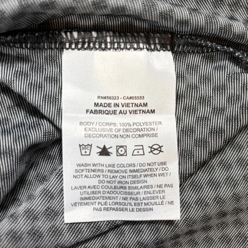 Nike Polo Shirt Mens Medium Dri-FIT Micro Check Performance Gray Black